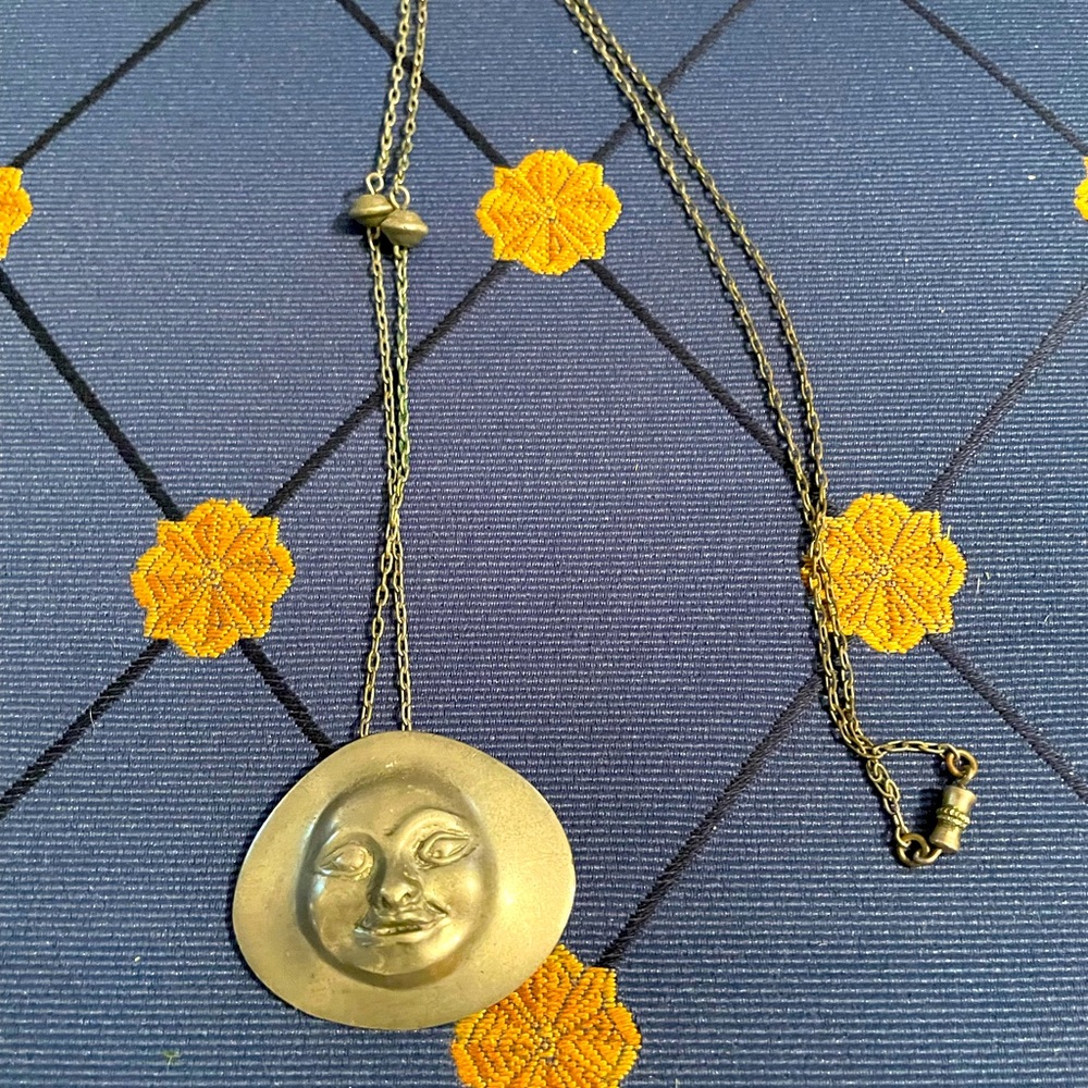 Zentall AM Pewter Necklace Face
